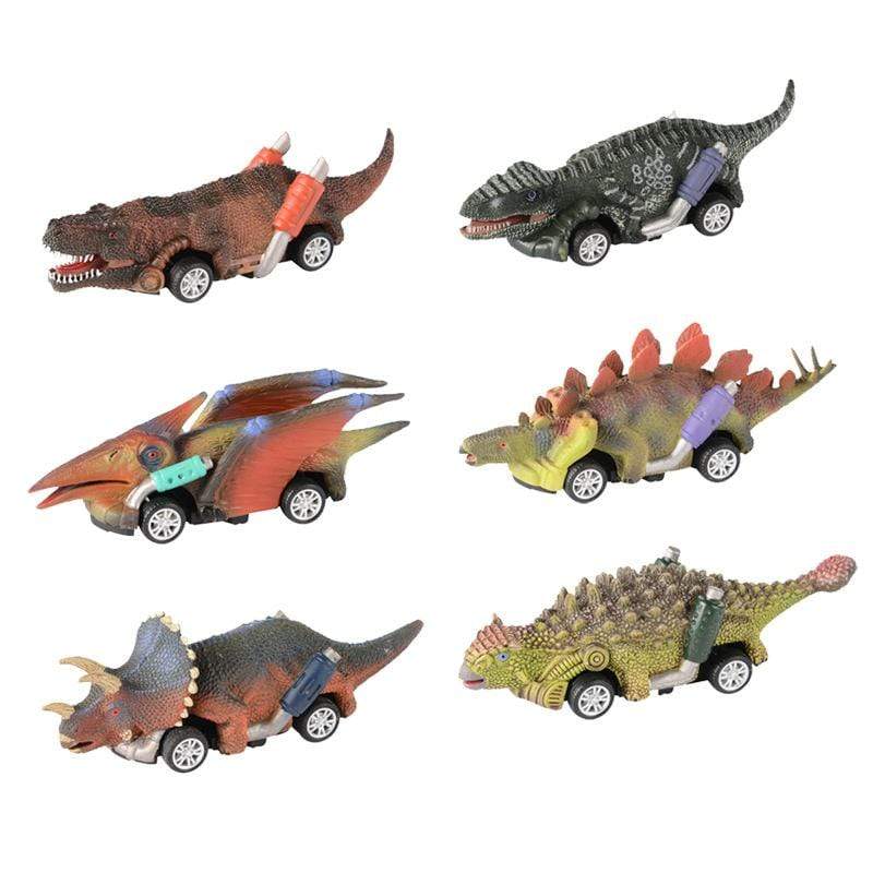 Mini Dinosaur Toy Pull Back Cars Dino Toy Cars for Boys Girls 3-6 Years Old