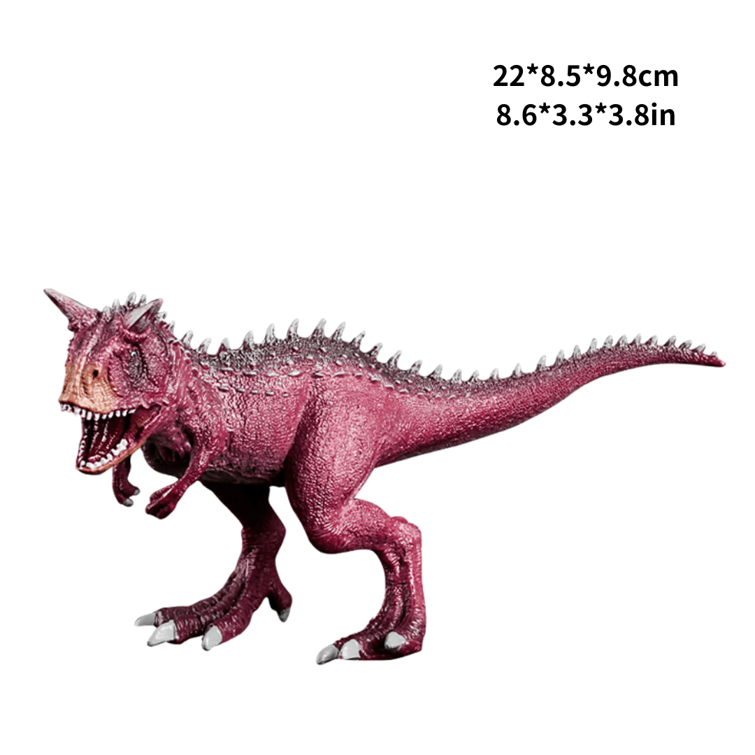 11" Realistic Carnotaurus Dinosaur Solid Action Figure Model Toy Decor