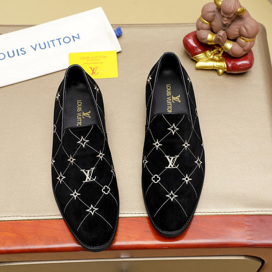Lvv men's suede loafers 0725062320