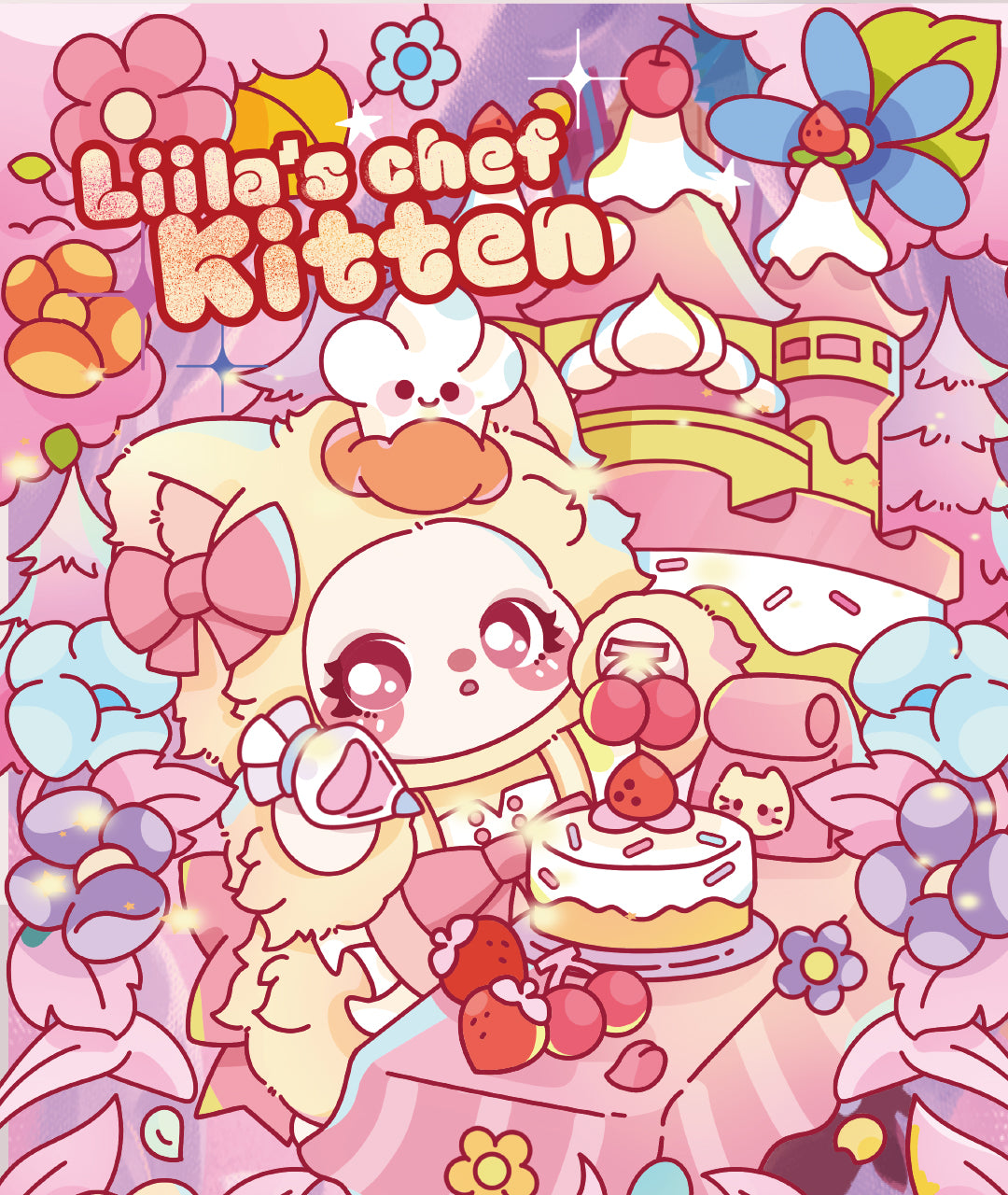 Liila's chef Kitten Plush Series V4 Lucky Bag