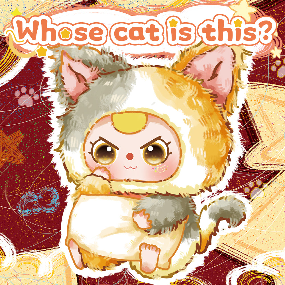 Baby Three - Whose Cat Am I? Plush Blind Box