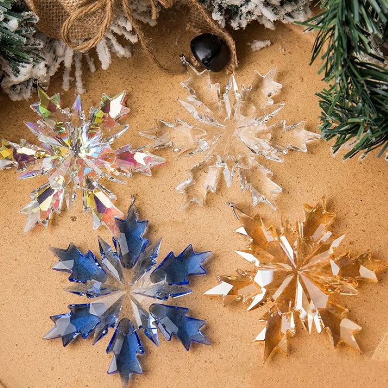 Crystal Snowflake Suncatcher