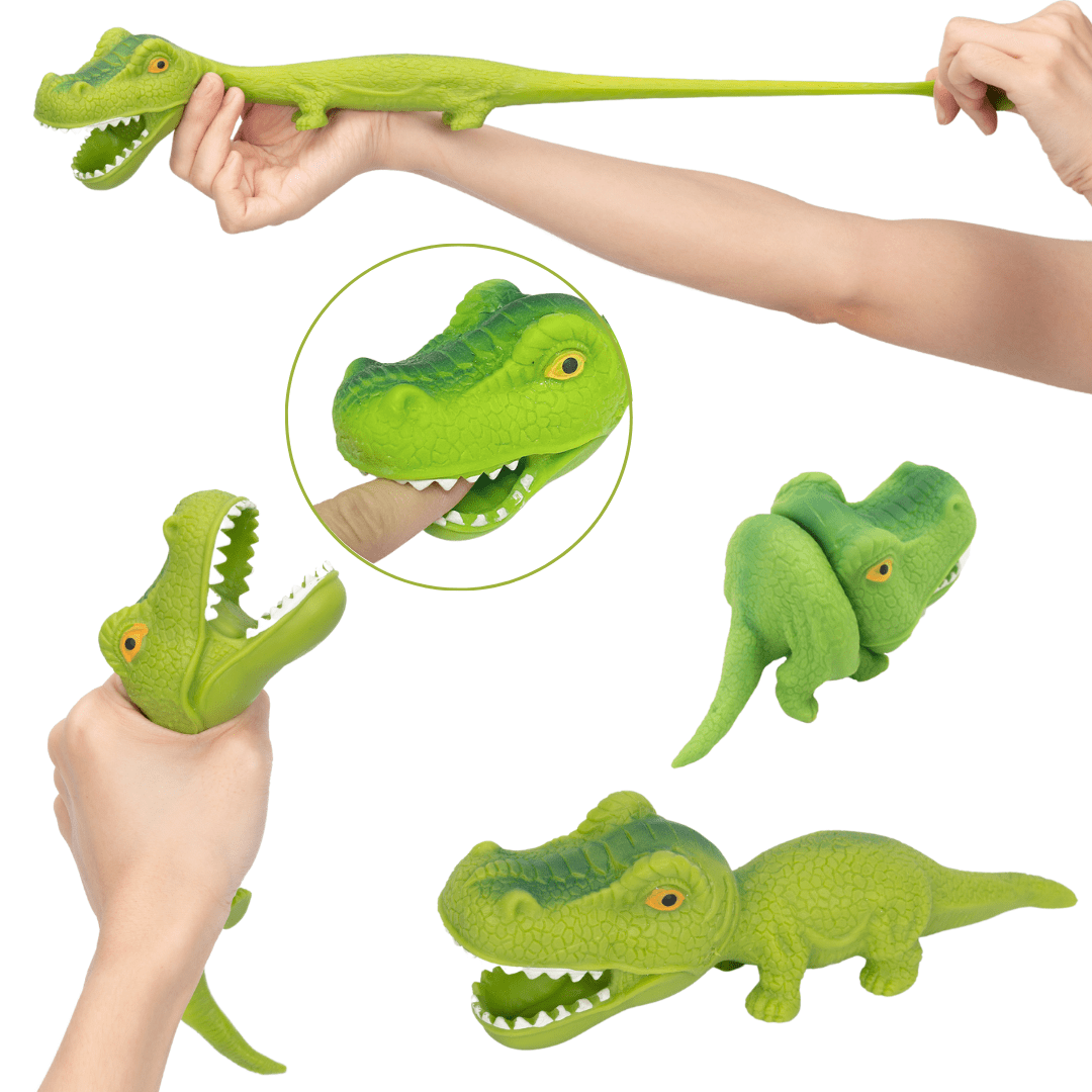 Stretchy Dinosaur Toy Squishy Animal Stuffed Memory Sand Stress Relief Fidget Toys
