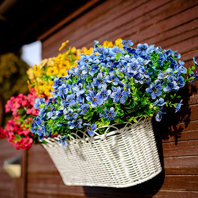 Rainproof Lifelike Artificial Flowers With UV-Shield Coating