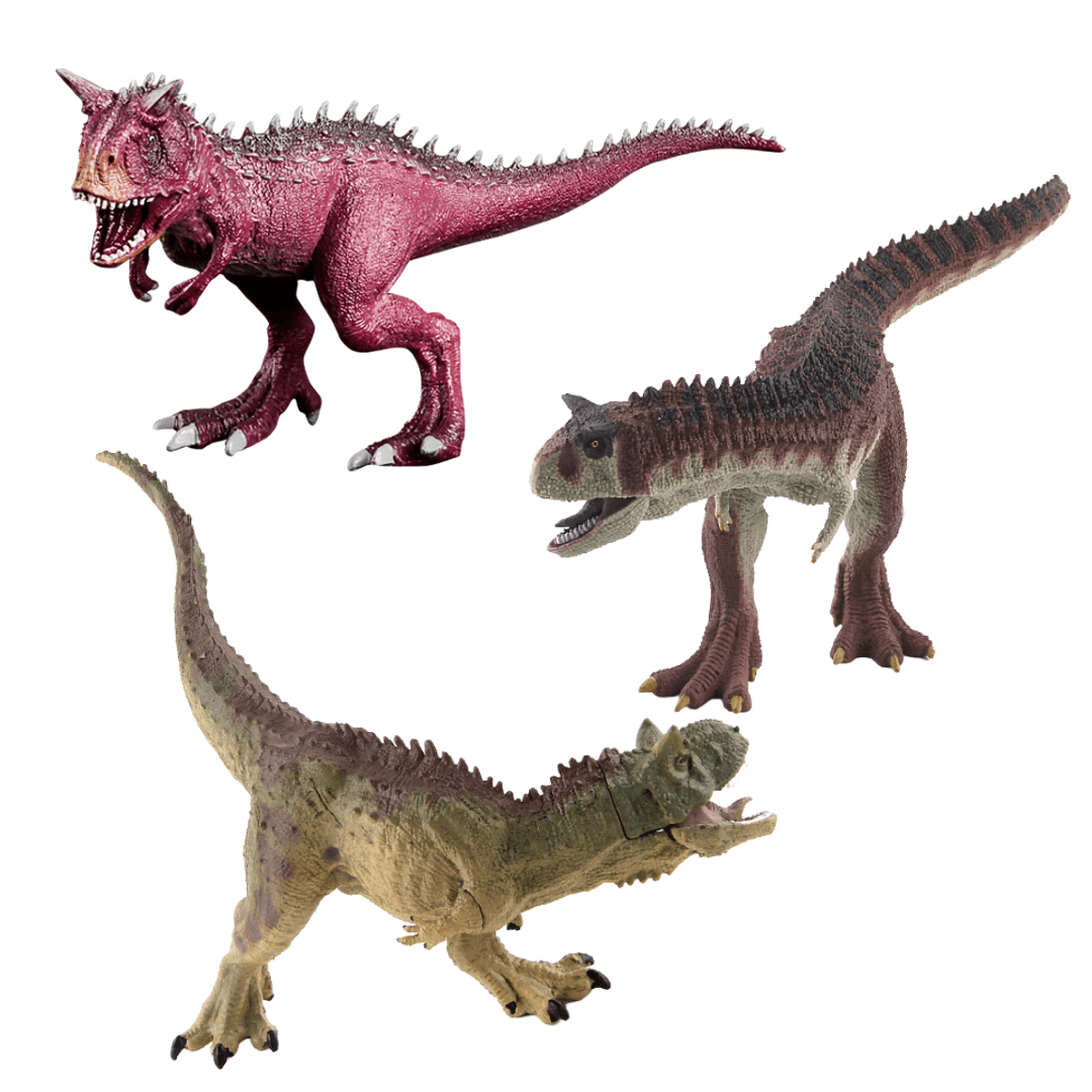 11" Realistic Carnotaurus Dinosaur Solid Action Figure Model Toy Decor