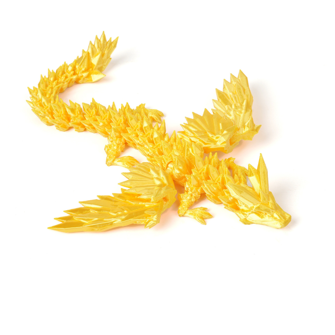 3D Printed Dinosaur Fly Dragon Toy with Movable Joints