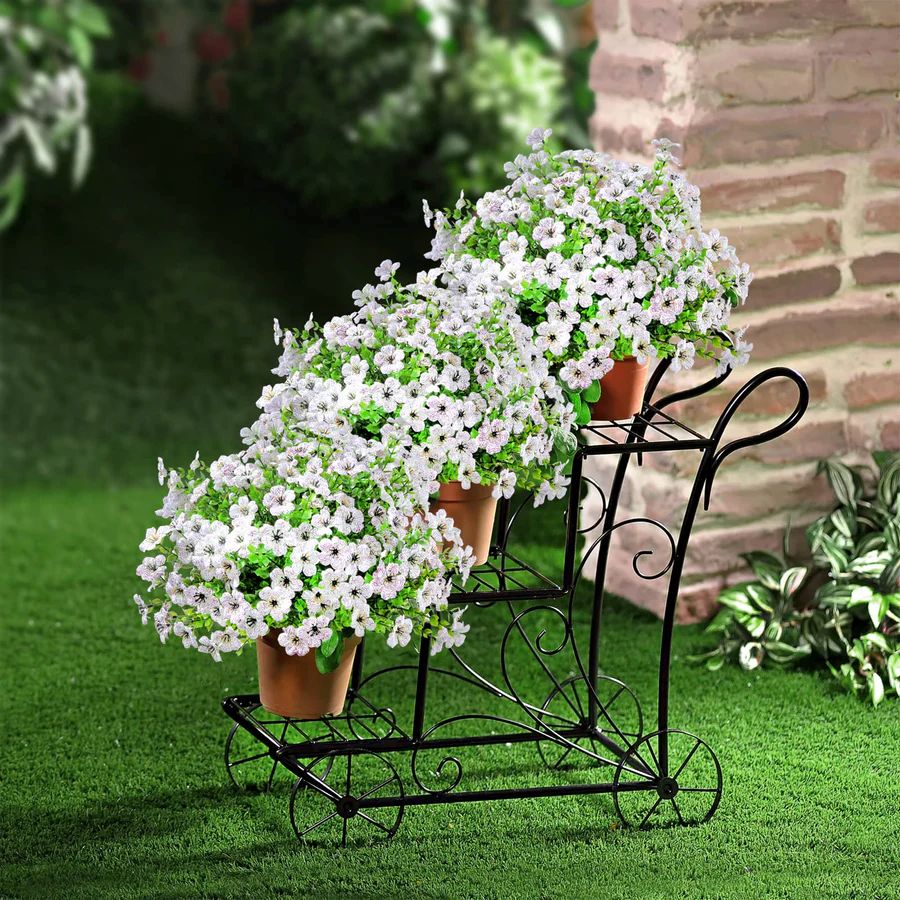 Rainproof Lifelike Artificial Flowers With UV-Shield Coating
