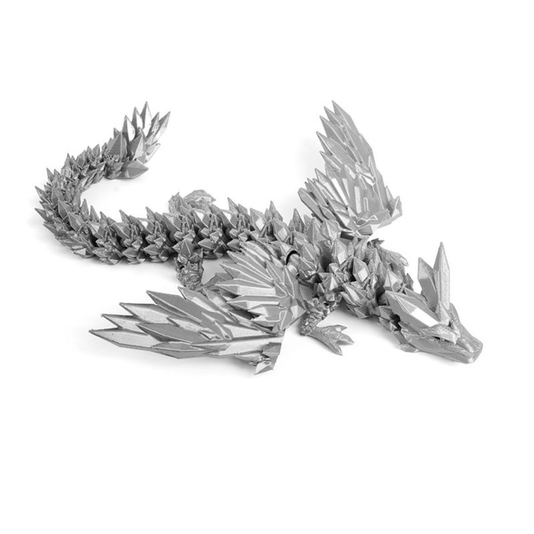 3D Printed Dinosaur Fly Dragon Toy with Movable Joints