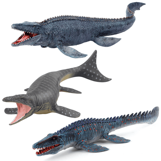 11"  Realistic Sea Ocean Series Dinosaur Solid Action Figure Mosasaurus Model Toy Decor