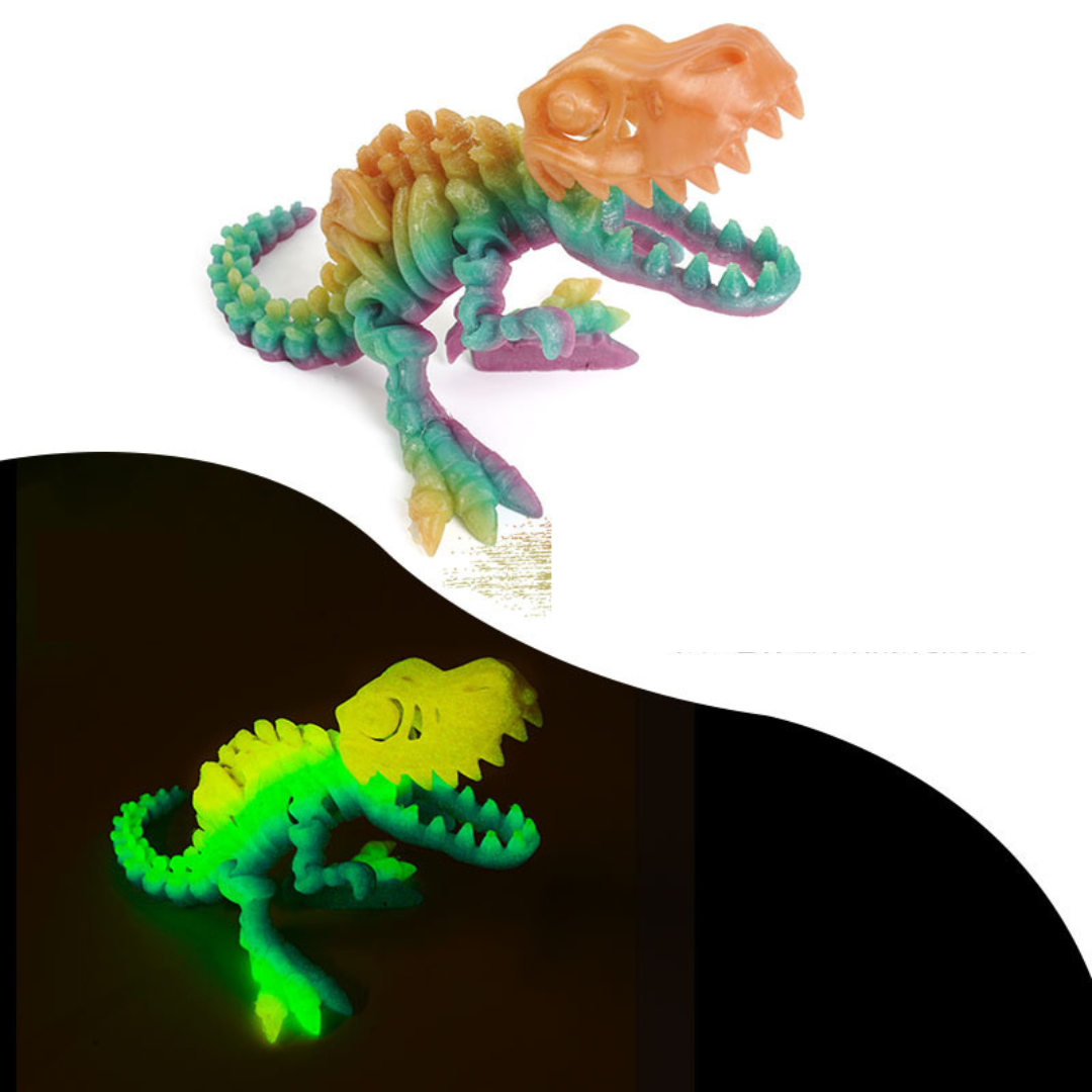 3D Printed TRex Tyrannosaurus Dinosaur Toy 25cm