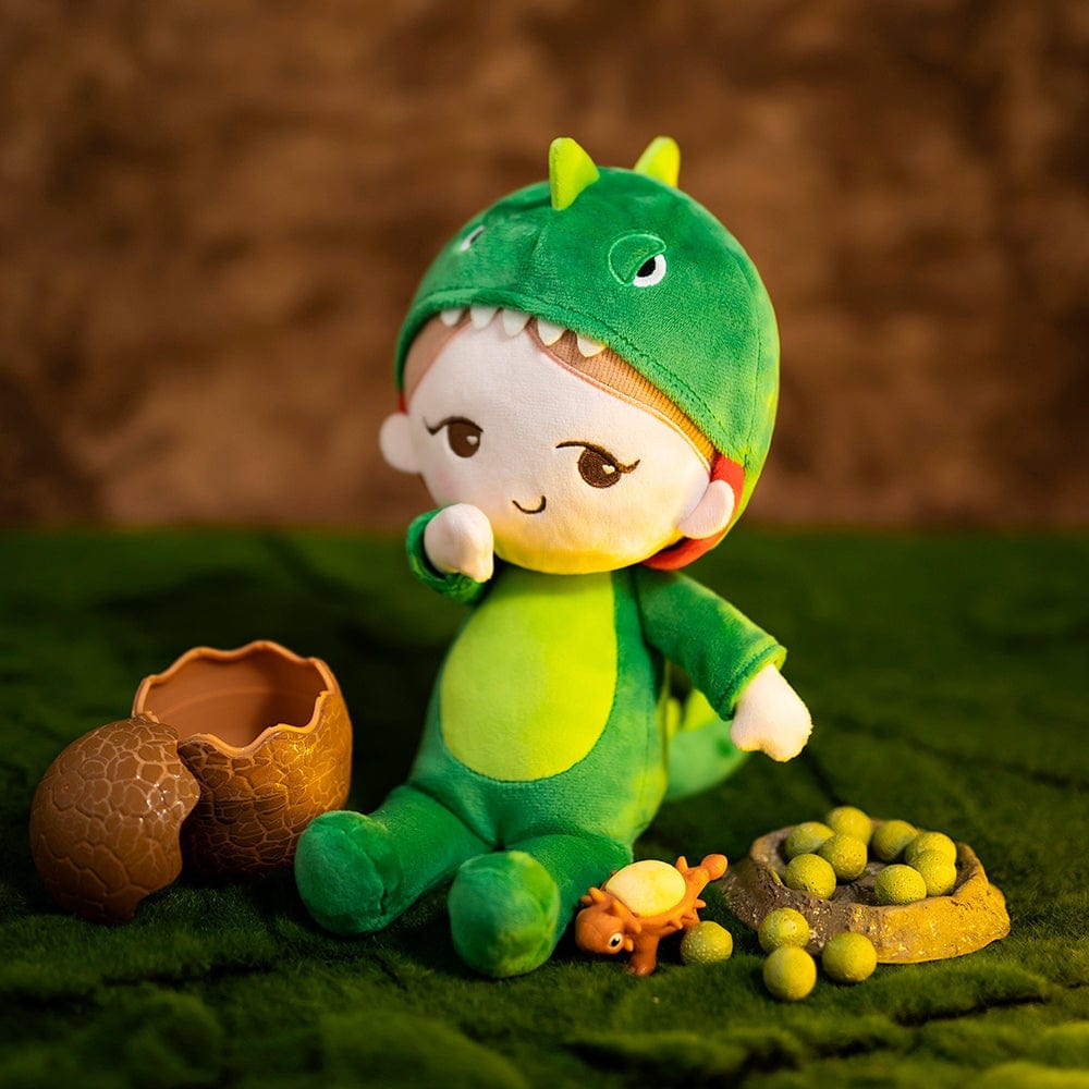 Personalized Kid's Name Dinosaur Plush Stuffed Animal Plush Boy Doll Kids Gift Toy