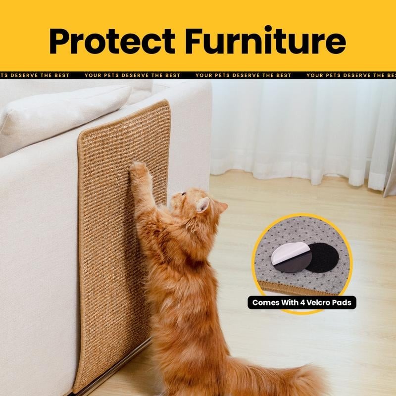 Natural Sisal Cat Scratch Pad