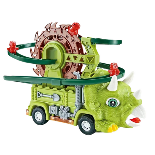 Dinosaur Ferris Wheel Track Truck Toy with Light