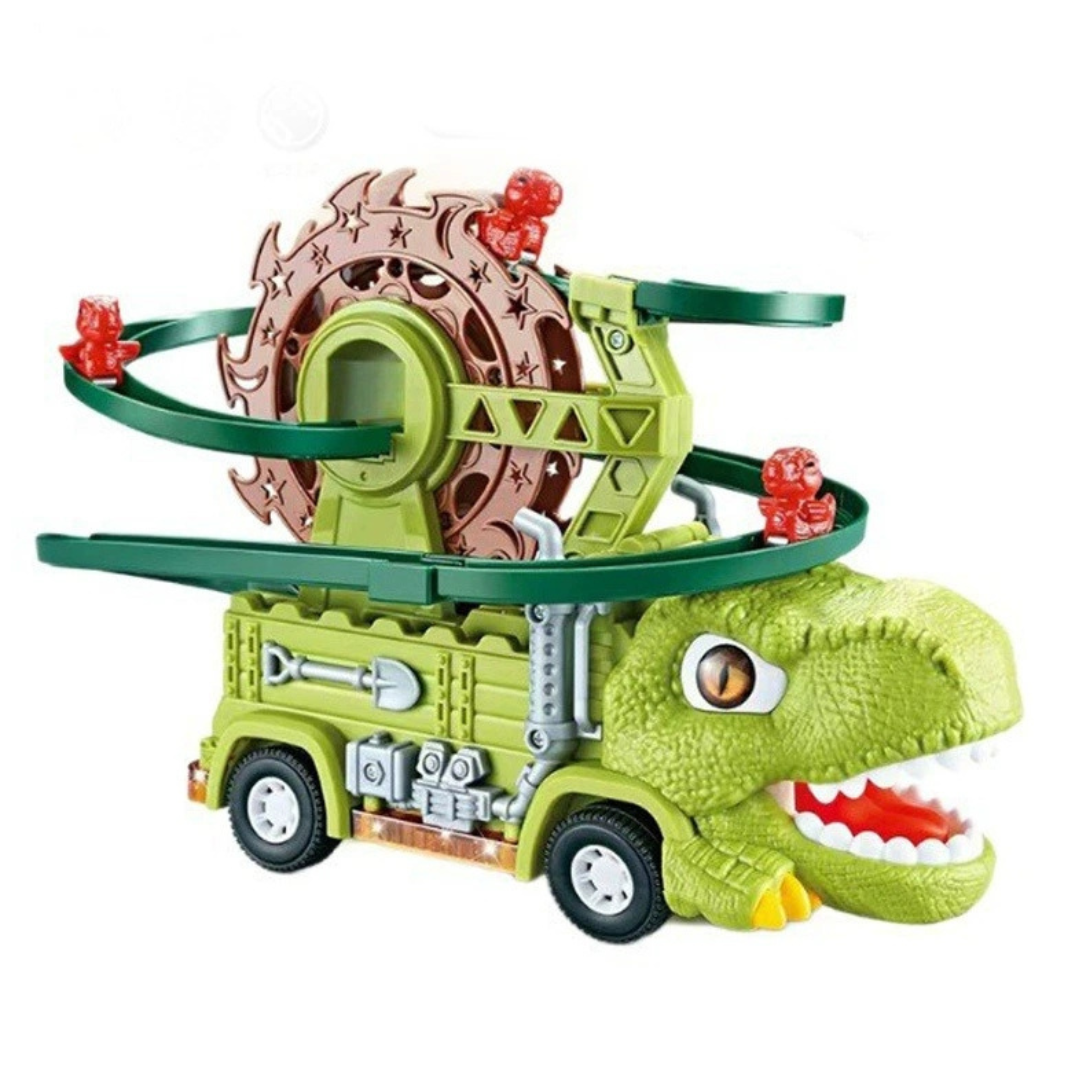 Dinosaur Ferris Wheel Track Truck Toy with Light