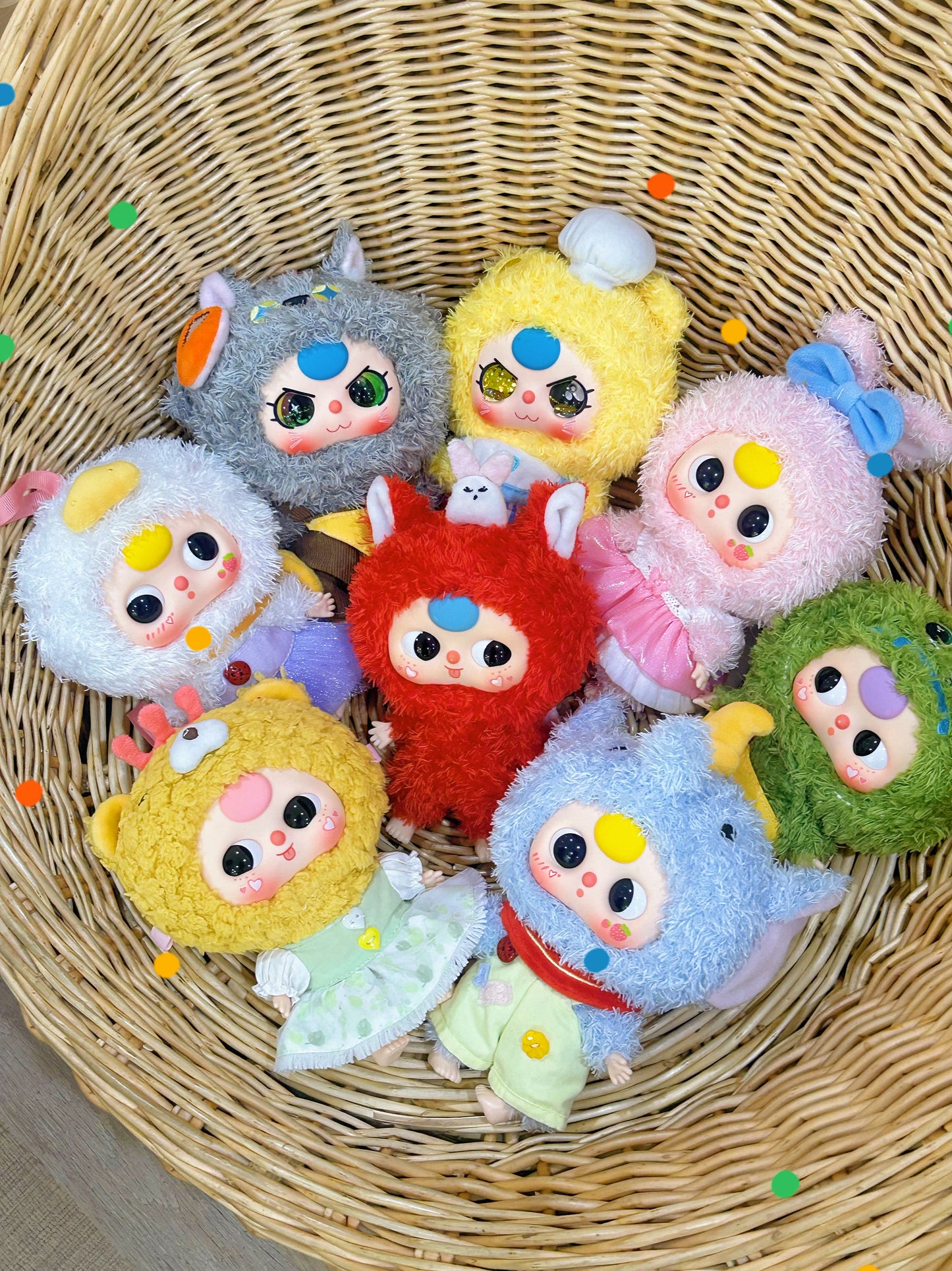 Baby Three Fairy Tale Kindergarten Plush Series Lucky Bag（Babythree Official）