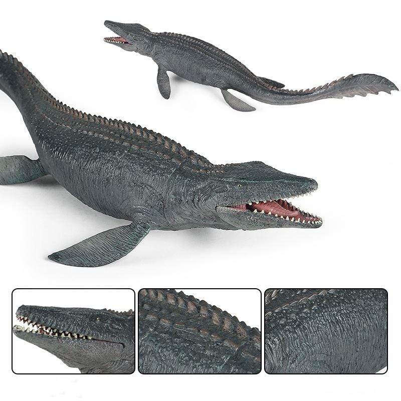 13" Realistic Mosasaurus Dinosaur Solid Action Figure Model Toy Decor