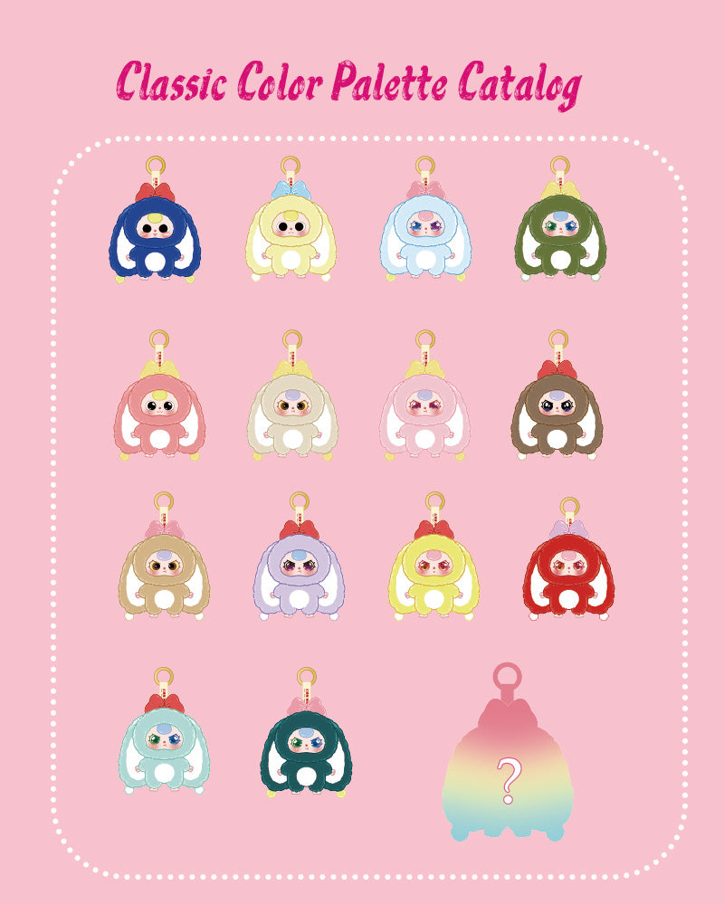 Baby Three Rabbit Macaron Cute Bunny V2 Plush Blind Box（Babythree Official）