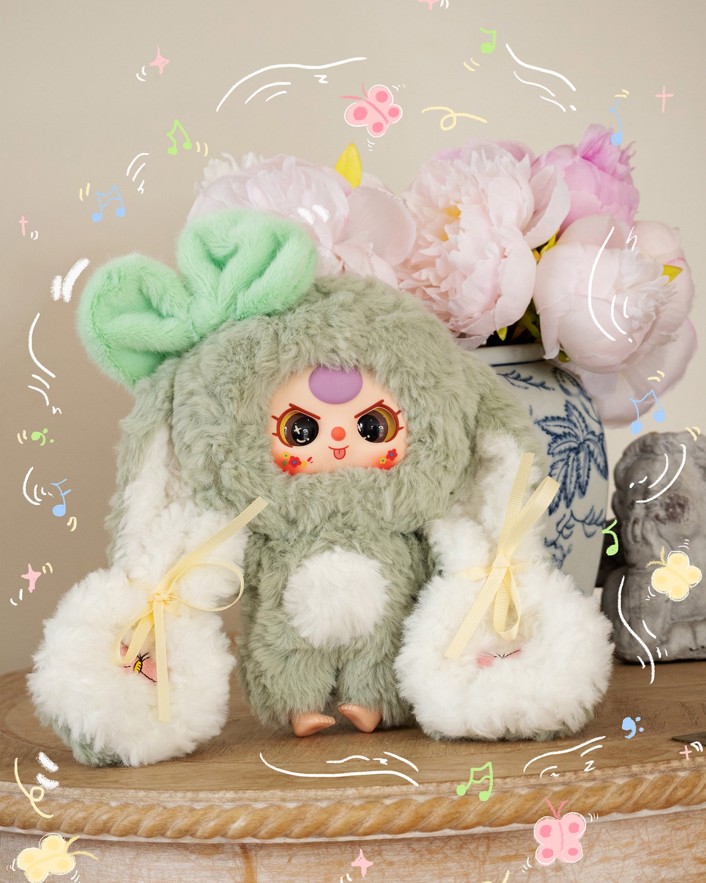 Baby Three Bunny Return Plush Blind Box