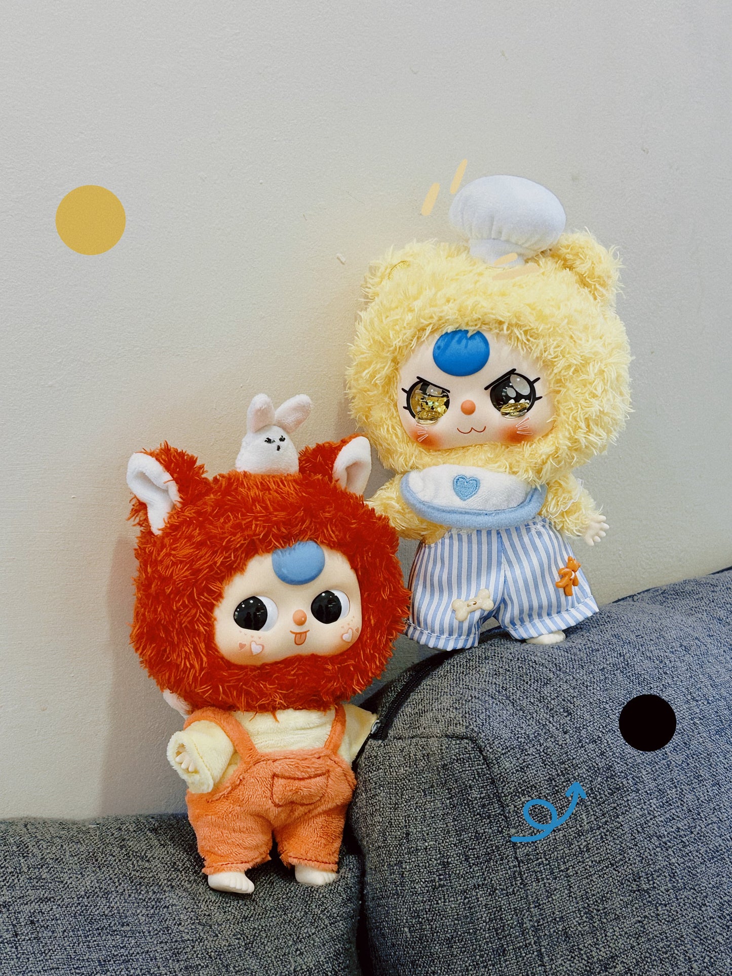 Baby Three Fairy Tale Kindergarten Plush Series Lucky Bag（Babythree Official）