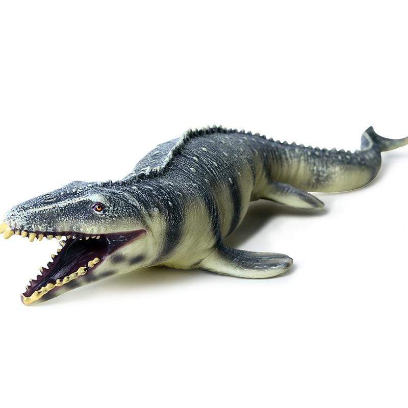 17‘’ Realistic Mosasaurus Dinosaur Soft Action Figure Model Toy Decor