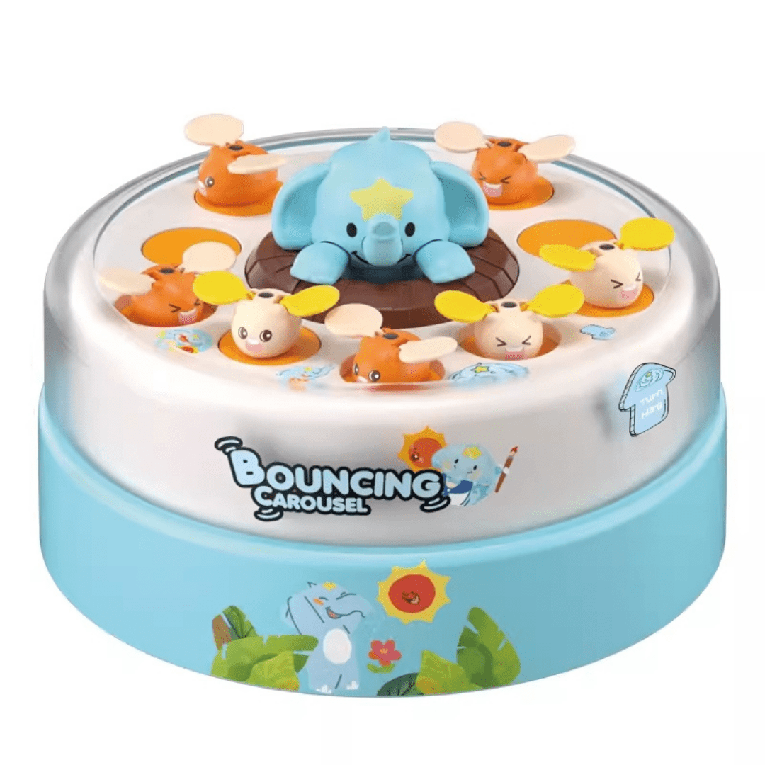Bounce Flying Elephant Carousel Toy