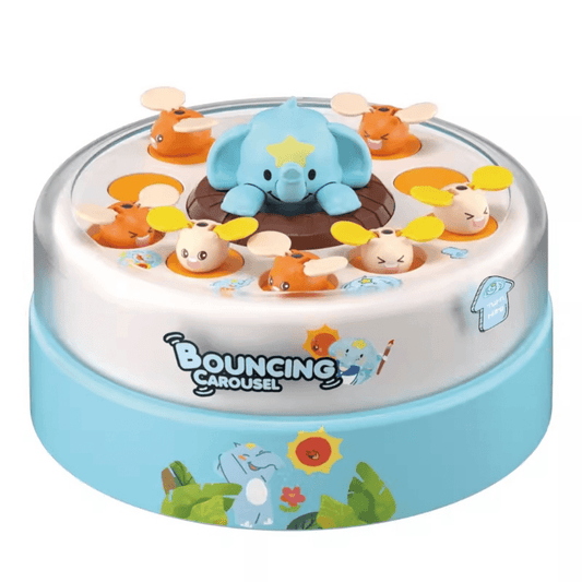 Bounce Flying Elephant Carousel Toy