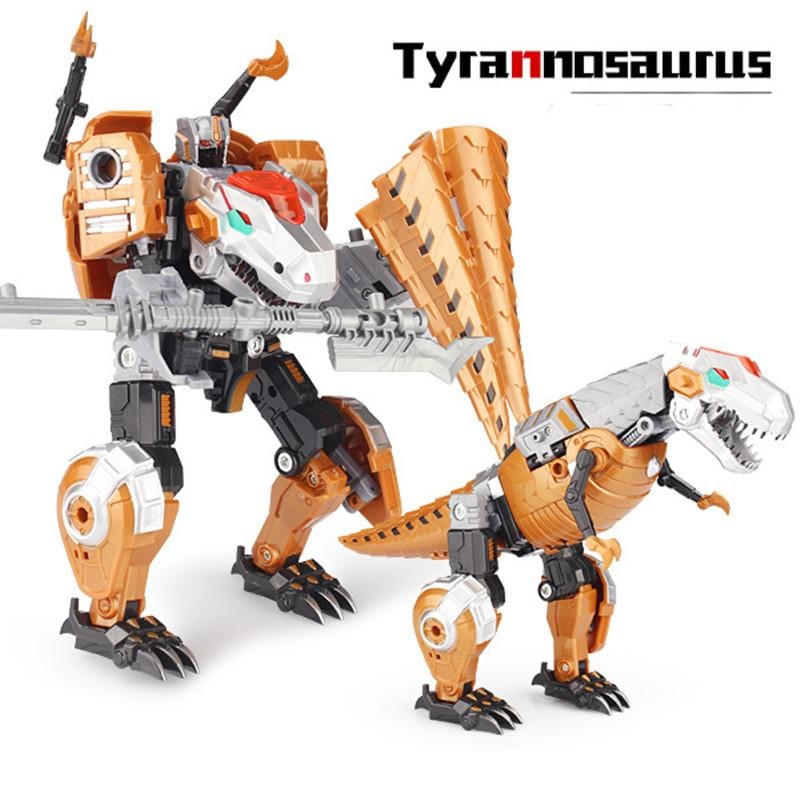 Large Dinosaur Robot Transforming Toys Transform Dinosaurs Action Figures 5 in 1 Playset