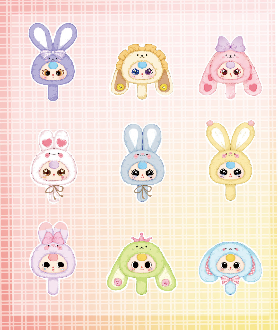 Baby three - Magic mirror plush Lucky Bags