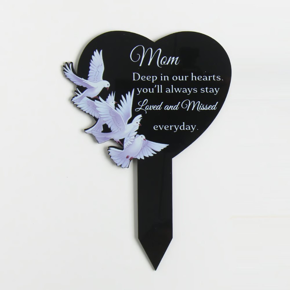 Eternal Heart Memorial Plaque