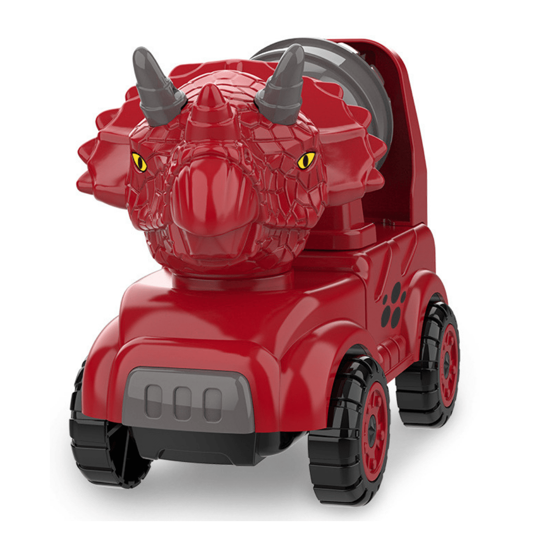 Inertial Take Apart Construction Dinosaur Truck Car T Rex Triceratops Excavator Toy for Kids