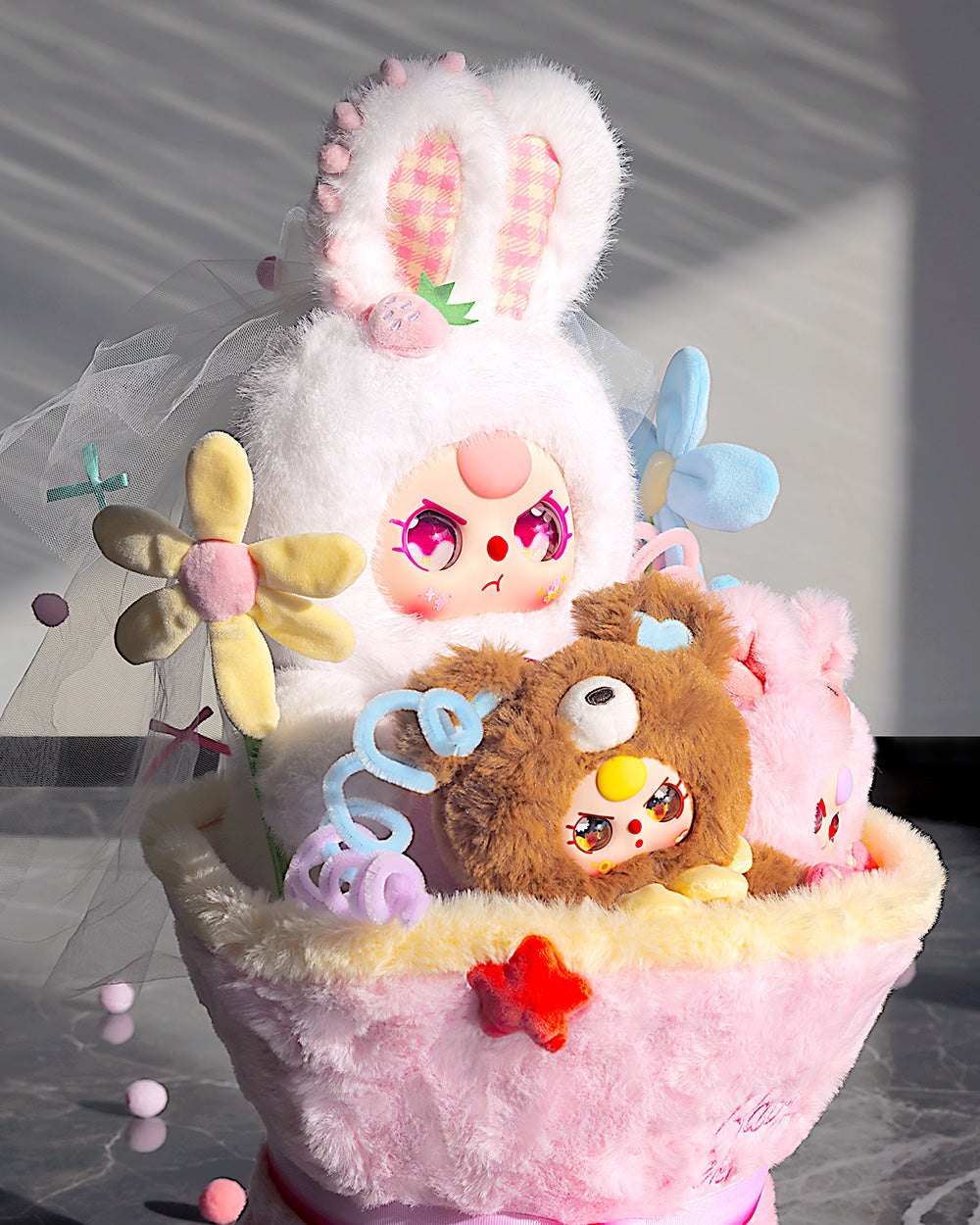 Baby Three 520 Valentine's Day limited edition custom bouquet