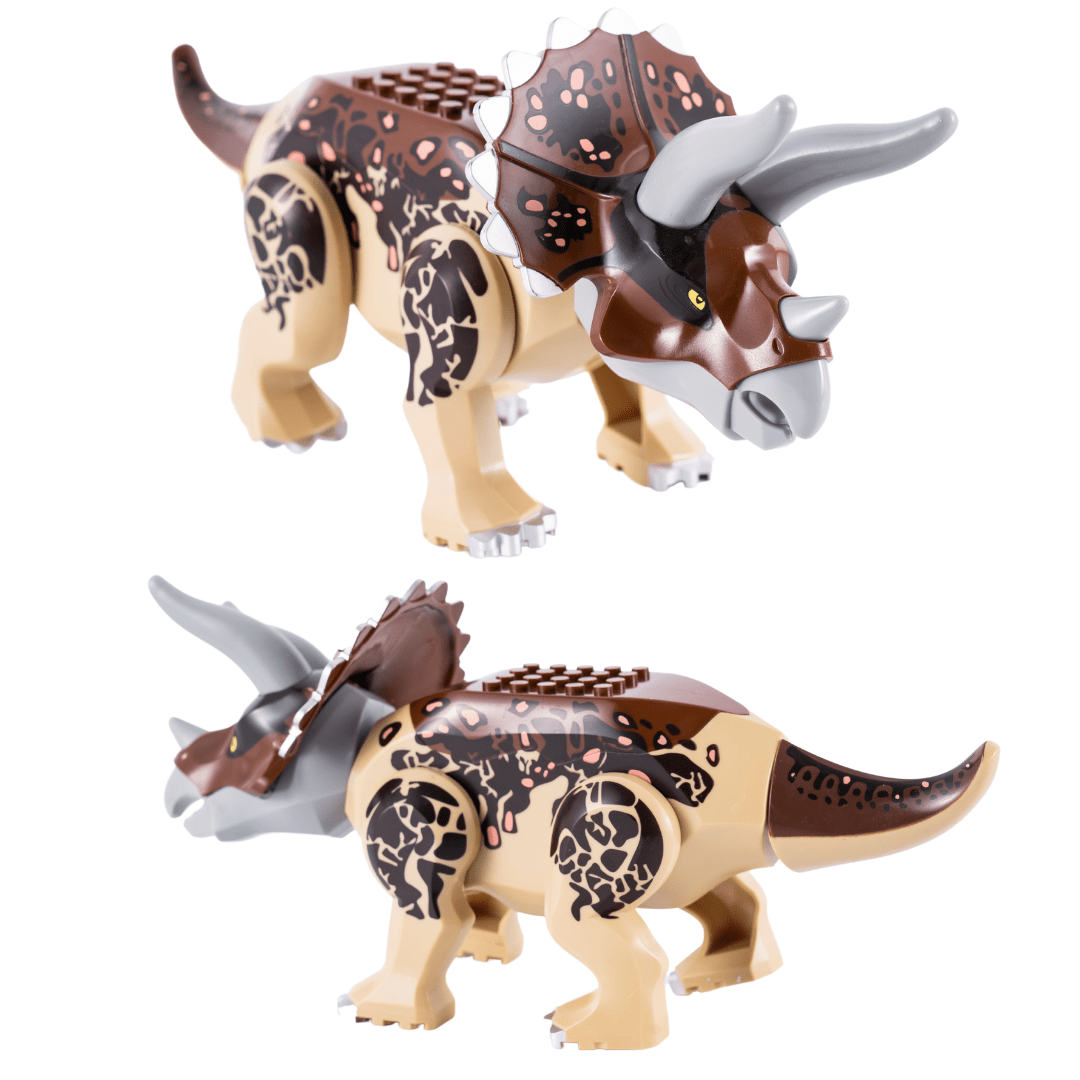 12" Dinosaur Jurassic Theme DIY Action Figures Building Blocks Toy Playsets