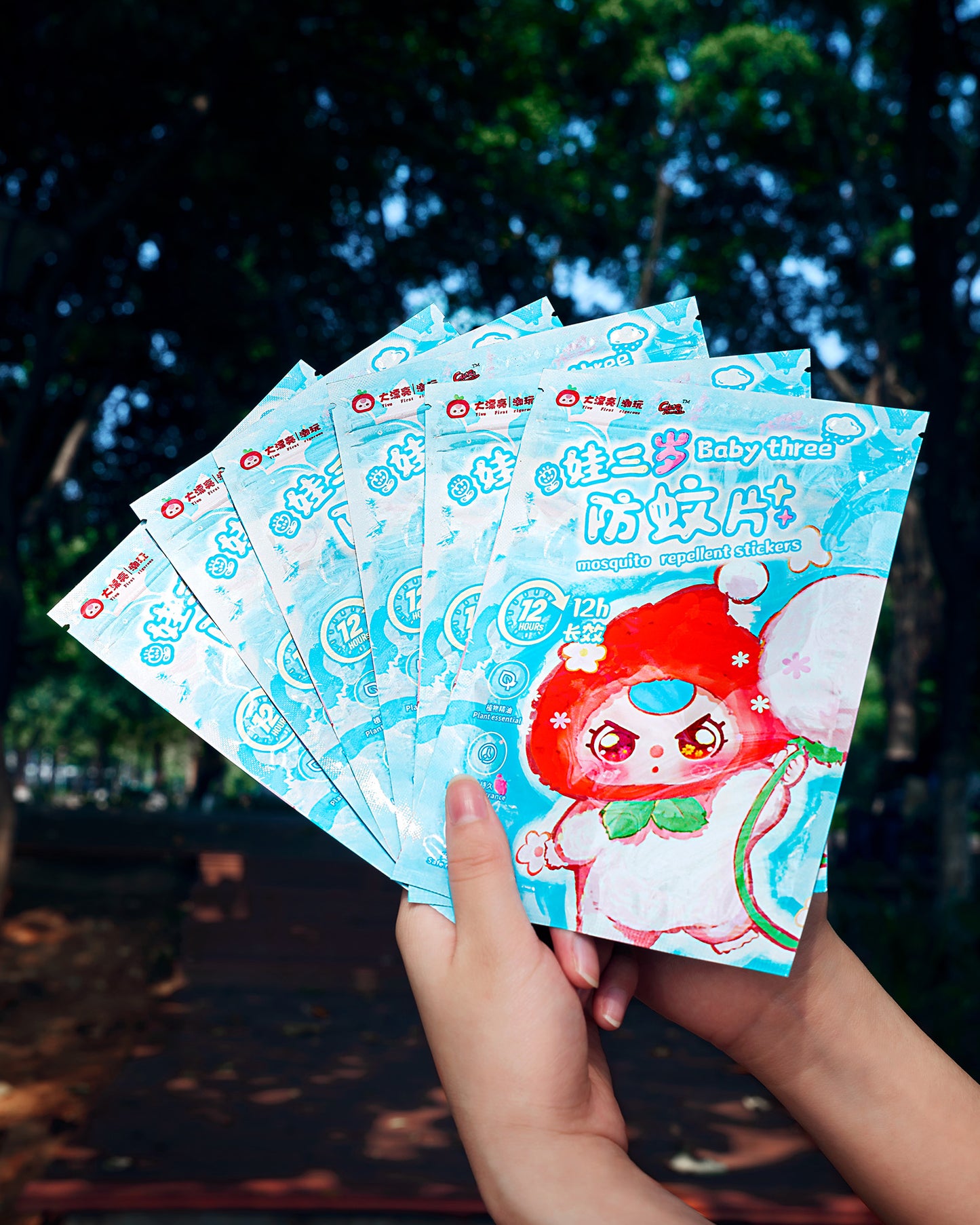Baby Three - Mosquito Repellent Stickers