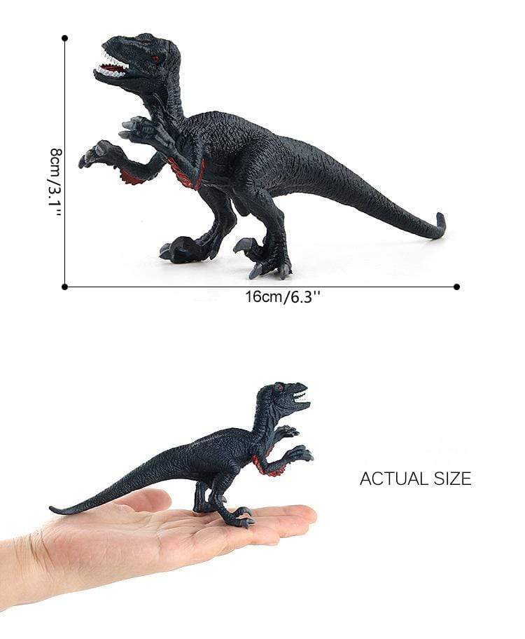 7‘’ Realistic Velociraptor Dinosaur Solid Action Figure Model Toy Decor