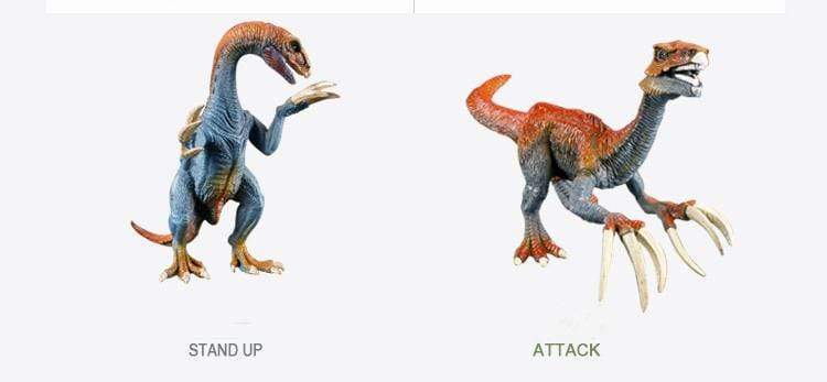 11" Realistic Therizinosaurus Dinosaur Solid Action Figure Model Toy Decor