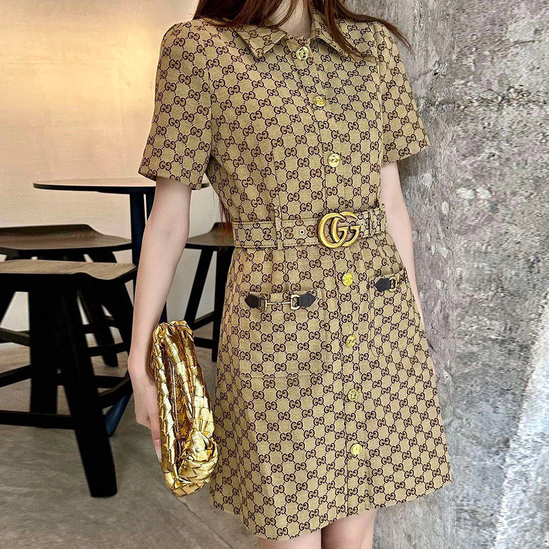 New style classic versatile jacquard dress for early spring 0724030501