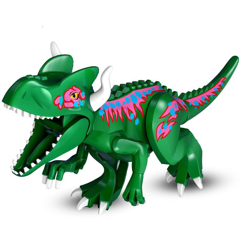 12" Dinosaur Jurassic Theme DIY Action Figures Building Blocks Toy Playsets