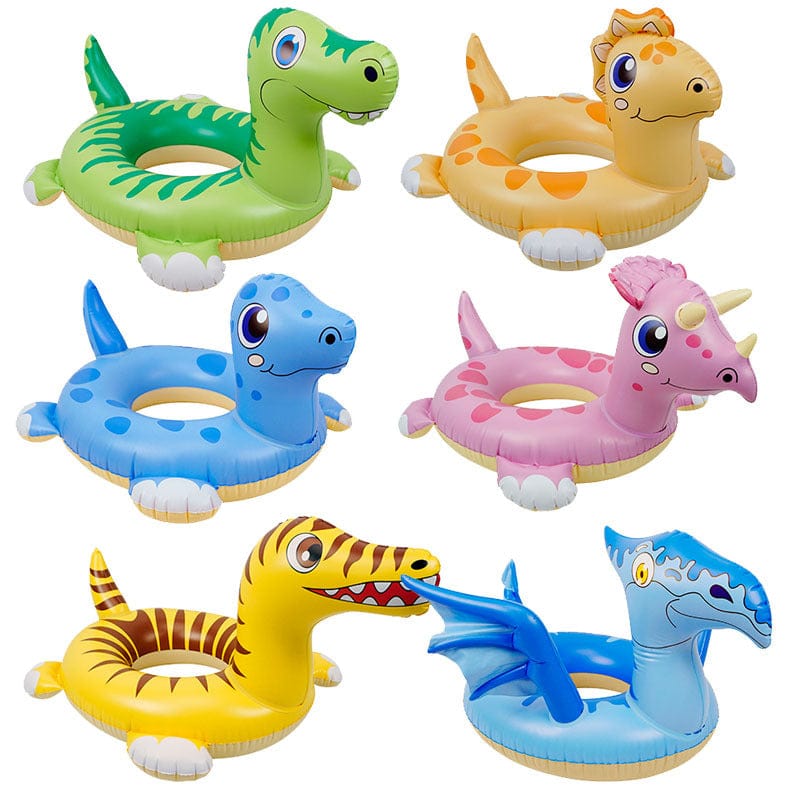 Inflatable Dinosaur Pool Float for Kids Fun Summer T Rex Pool Toys
