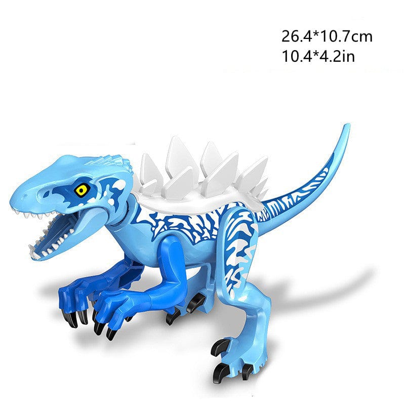 12" Dinosaur Jurassic Theme DIY Action Figures Building Blocks Toy Playsets