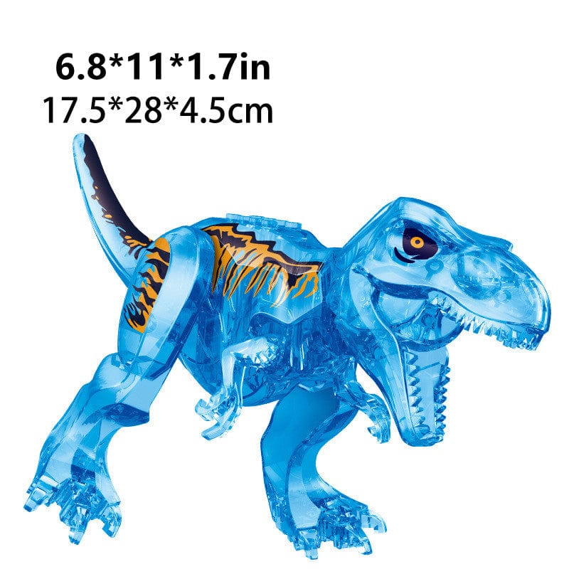 12" Dinosaur Jurassic Theme DIY Action Figures Building Blocks Toy Playsets