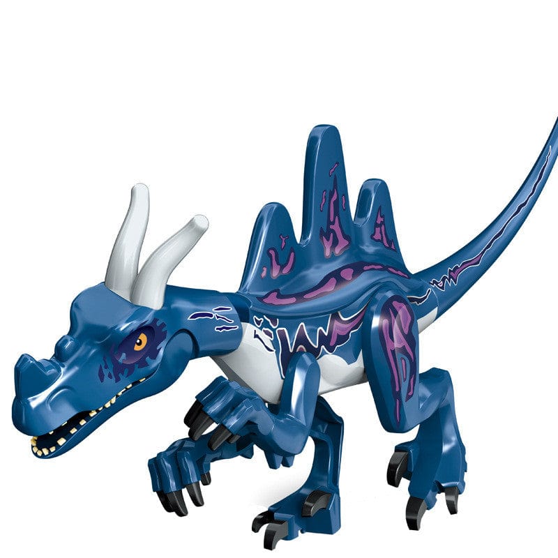 12" Dinosaur Jurassic Theme DIY Action Figures Building Blocks Toy Playsets