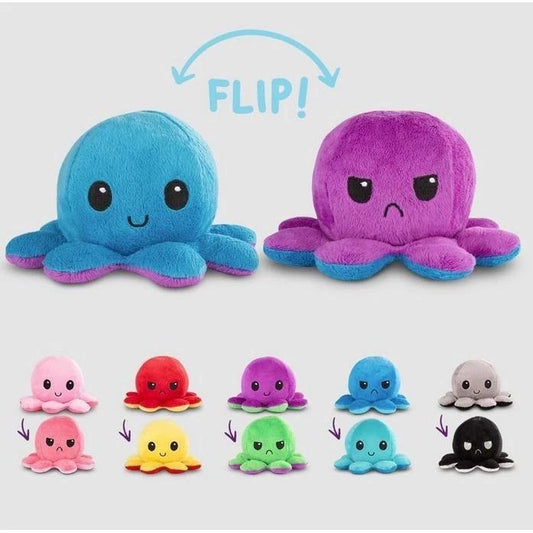 Reversible Octopus Plush【Buy 2 Free Shipping】