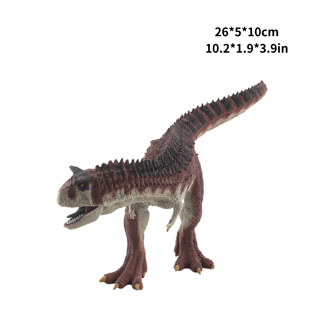 11" Realistic Carnotaurus Dinosaur Solid Action Figure Model Toy Decor