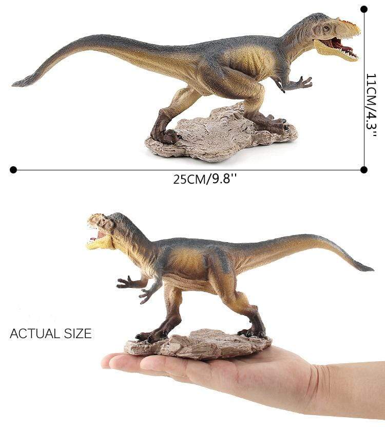 10" Realistic Yutyrannus Dinosaur Solid Action Figure Model Toy Decor