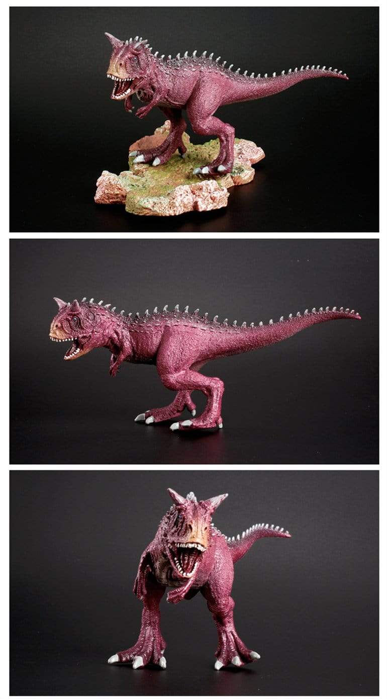 11" Realistic Carnotaurus Dinosaur Solid Action Figure Model Toy Decor