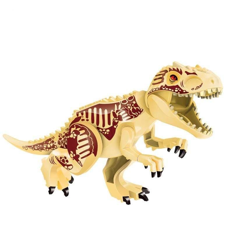 12" Dinosaur Jurassic Theme DIY Action Figures Building Blocks Toy Playsets