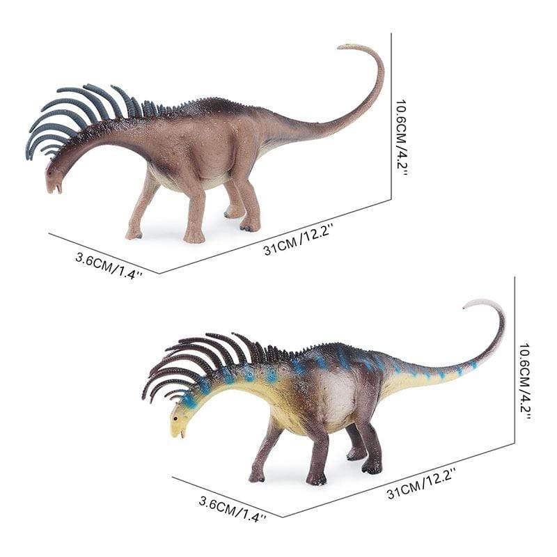 12" Realistic Bajadasaurus Dinosaur Solid Action Figure Model Toy Decor