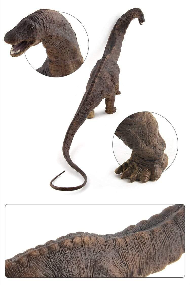 18‘’ Realistic Apatosaurus Dinosaur Solid Action Figure Model Toy Decor