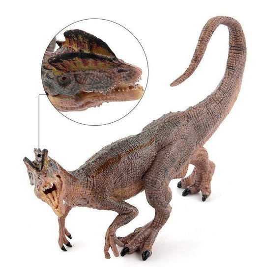6‘’ Realistic Dilophosaurus Dinosaur Solid Action Figure Model Toy Decor