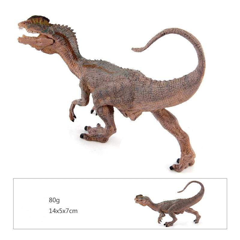 6‘’ Realistic Dilophosaurus Dinosaur Solid Action Figure Model Toy Decor